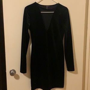 Black cocktail dress